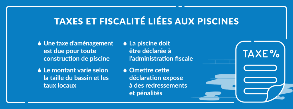 Taxes et fiscalité liées aux piscines