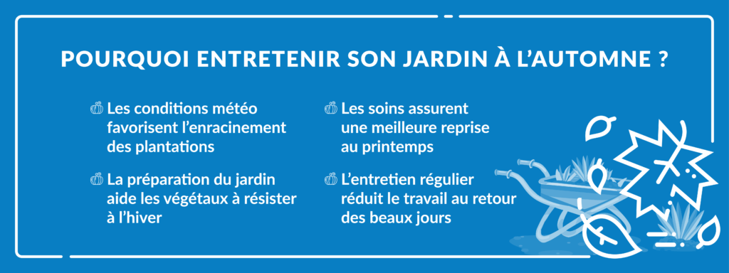 Les intérêts de l’entretien de jardin en automne