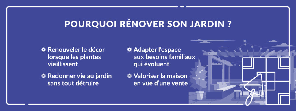 les avantages de la rénovation de jardin