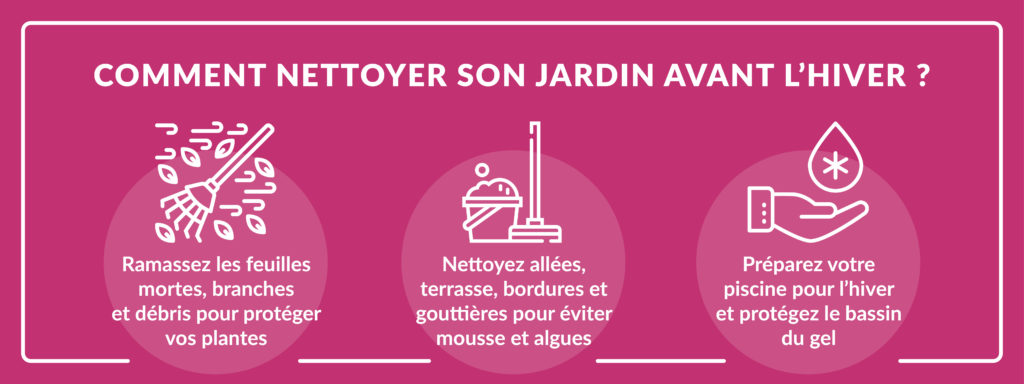 astuces pour nettoyer son jardin avant l’hiver